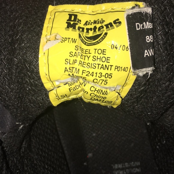 Dr. Martens Steel Toe US Size 12 - Picture 3 of 7